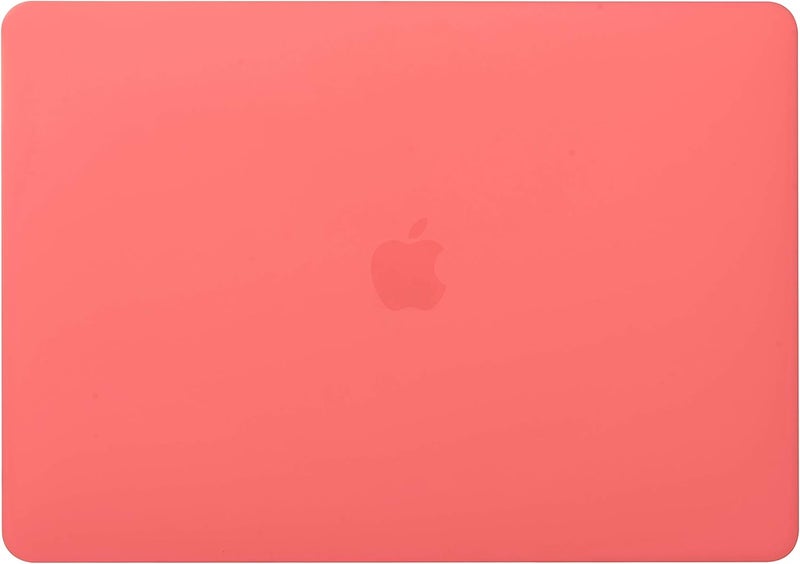 Se7enline Compatible with 13.6 inch MacBook Air M2 M3 2024 2023 2022 Case for Mac Air 13-inch A2681/A3113 M2 M3 Laptop Protective Hard Shell Case with Keyboard Cover Skin(UK Layout),Living Coral - Image 3