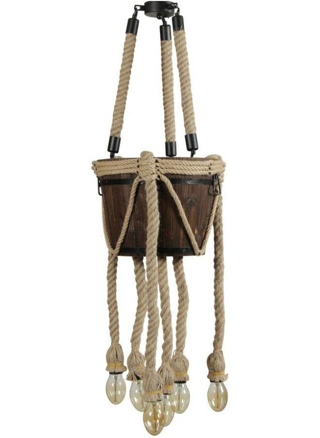 Generic Chandelier Vintage style pendant lamp which offers beautiful ambient lighting.  - Image 2