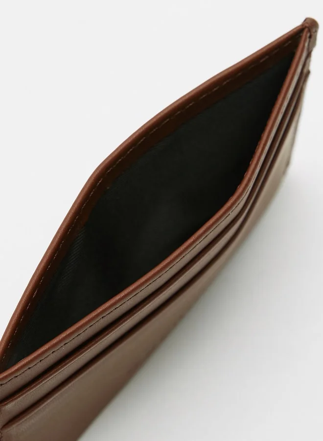 DUCHINI BROWN Solid Card Holder for Men | Best Price UAE