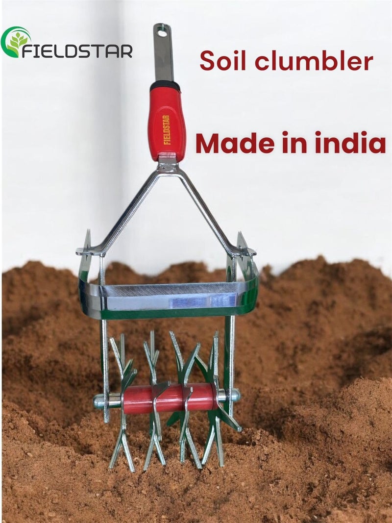 Fieldstar Multi Star Push/Pull Weeder/Soil Miller/Crumbler (Made in India) - Image 4