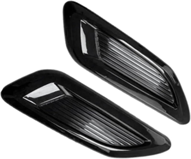 Car Air Flow Intake Hood Scoop Vent Bonnet Decor Cover Center Side Outlet Auto Exterior Universal B Compatible With Ford Toyota Chevrolet - Image 5