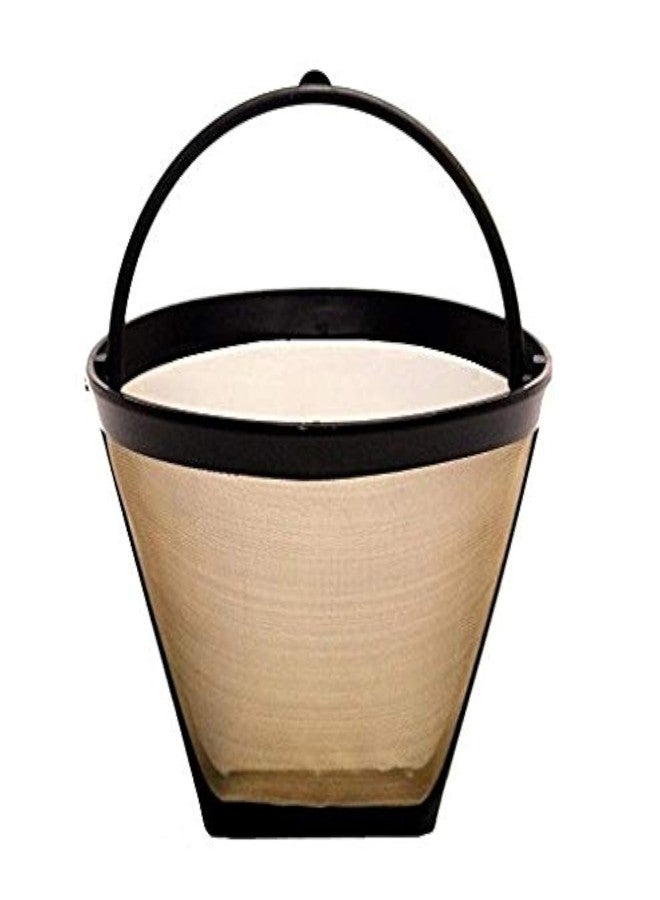 GoldTone Reusable Cup No.2 Cone Coffee Filter Permanent Coffee Plastic Filter- Size 4 - Image 1