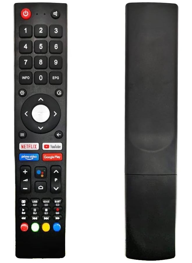 erorex Replacement Saba Changhong Chiq Remote Control Gcbltv02Adbbt For Saba Changhong Chiq Tv Sa32S67A9 L32H7A Sa40S67A9 L43H7S Sa43K67A9 U50H7A U55H7S U58H7S  - Image 1