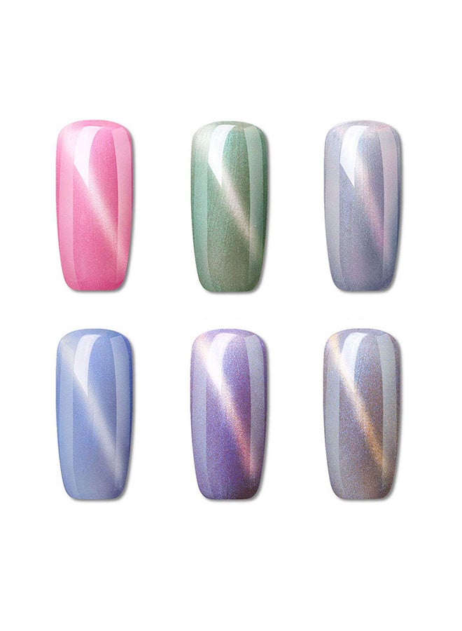 brunson Gel Nail Polish Pearl Nail Polish Mermaid Gel Manicure Salon Decor Nail Art Elegant Shell Shiny Under Light UV LED Soak Off Set BMG08  - Image 3