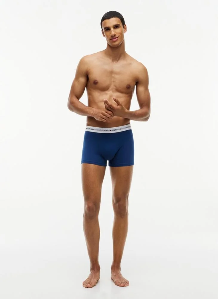 Tommy Hilfiger  3-Pack Signature Logo Waistband Trunks for Men | Best Price UAE