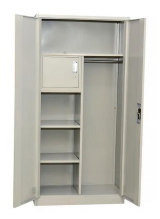 2 Door Steel Cabinet With Locker Grey Color - pzsku/ZC2F73A942E7EF96B3DEEZ/45/_/1716472981/6bf41a18-52a2-46c5-bbd6-bbaaca06641d