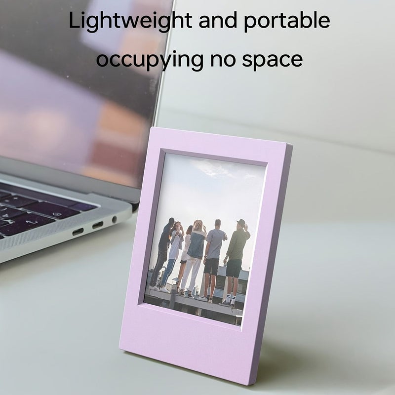 3 Inch Pink Photo Frame For Instax Mini Polaroid Camera Compatible With Mini Evo 12 11 9 8 7 Plus - Image 4