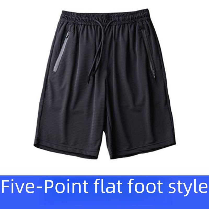 Summer Mens Lightweight Basketball Shorts Black  - Image 2