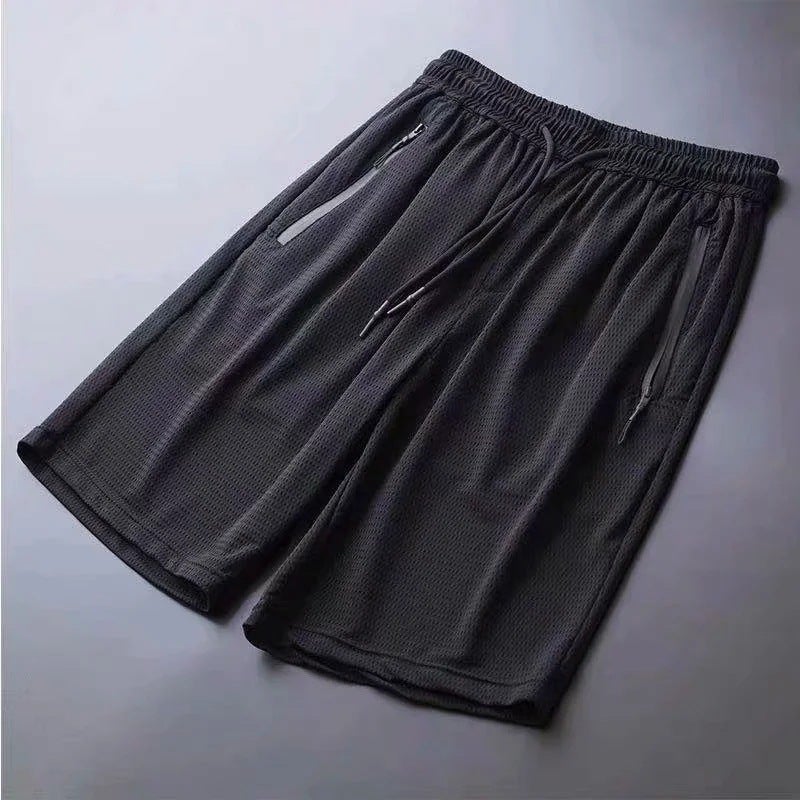 Summer Mens Lightweight Basketball Shorts Black  - Image 3
