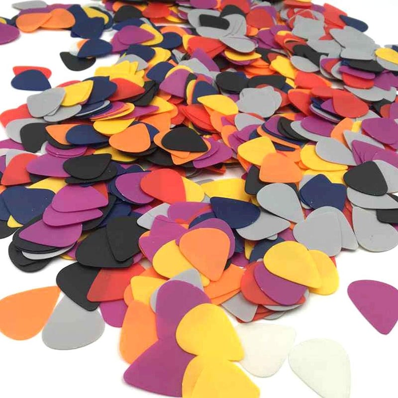 lasenersm 50 Pieces Multicolor Guitar Picks Premium Plastic Guitar Accessories Picks for Acoustic Electric Guitars Bass or Ukulele (Thickness 0.75 mm) - Image 4