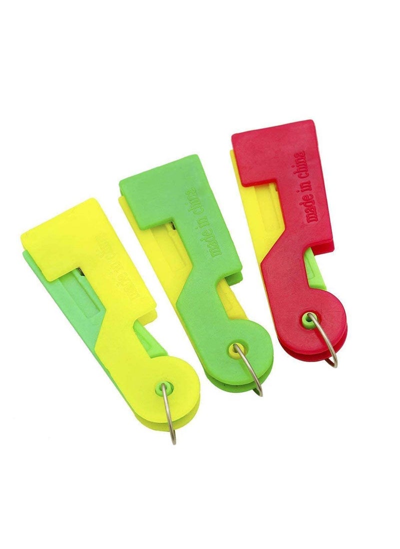 Avenn Automatic Needle Threader Thread Guide Elderly Use Device Sewing Tool Easy Device Automatic Needle Thread Inserter Tool for Sewing Multicolor 3