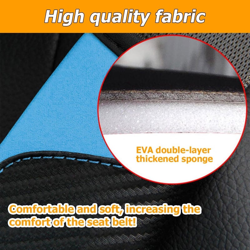 Osilly Carbon Fiber Seat Belt Covers - 2PCS - Image 3