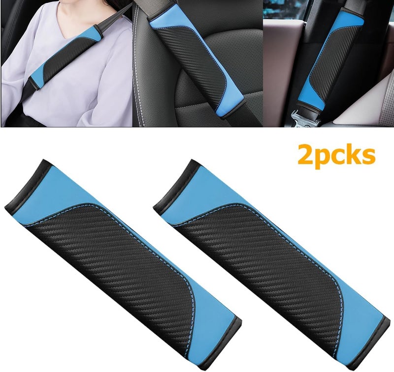 Osilly Carbon Fiber Seat Belt Covers - 2PCS - Image 4