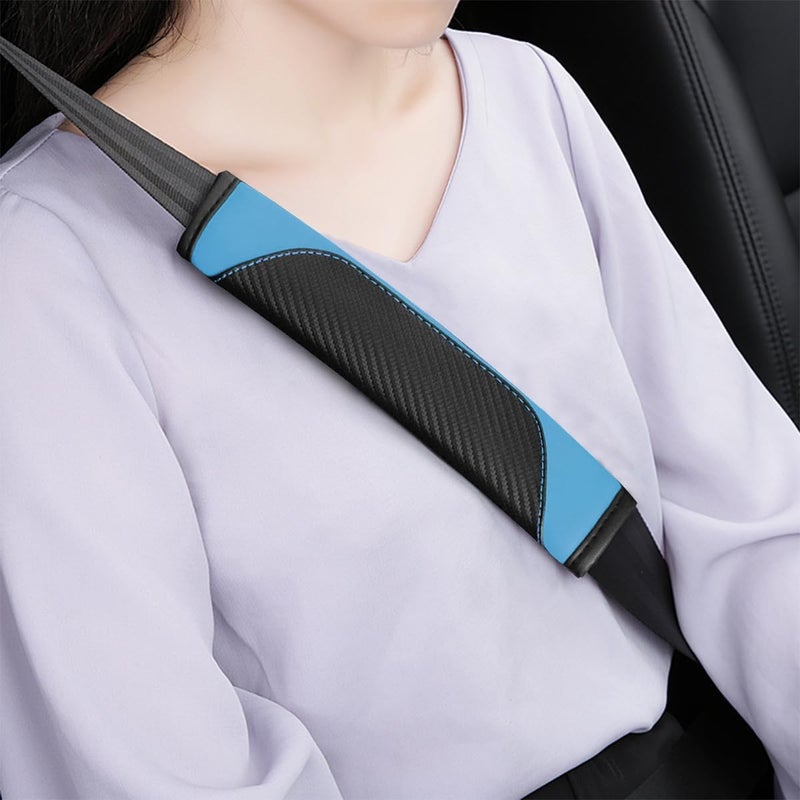 Osilly Carbon Fiber Seat Belt Covers - 2PCS - Image 5