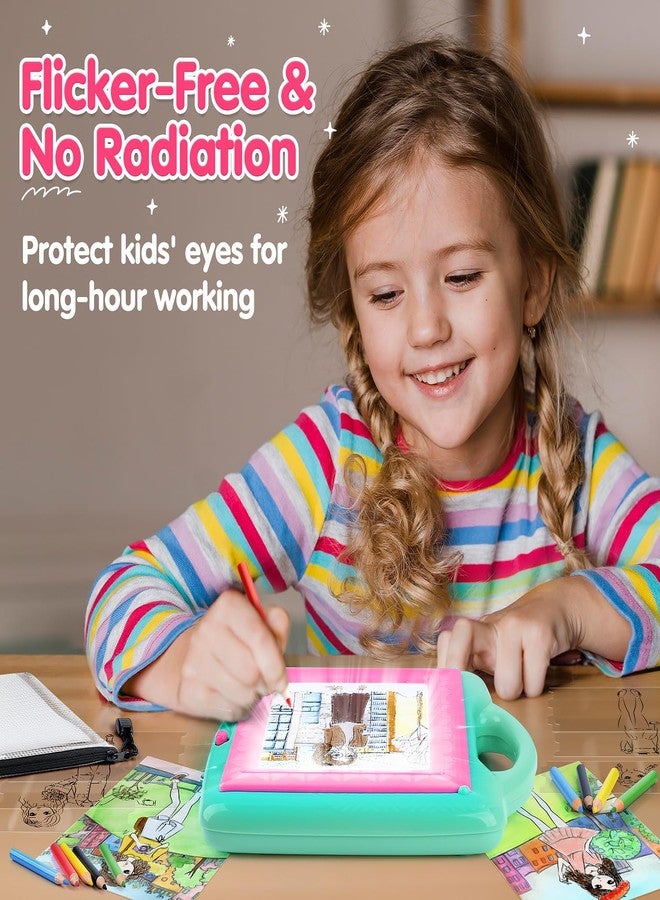 PLAY Light Up Tracing Pad for Kids, LED Tracing Pad Toys for Girls Ages 6-12, Arts & Crafts Writing Drawing Tracer Board, Birthday Toys Gifts Ideas for Girl or Boy 6+ Year Old - Image 3