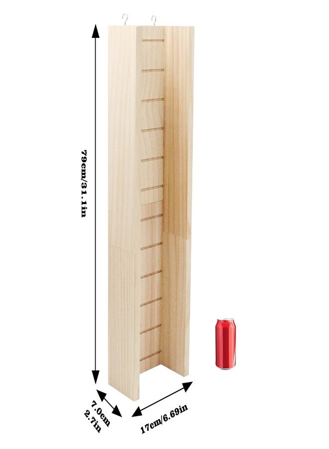 MHLLGN Wooden Guinea Pig Ramp for Cage, Hamster Ladder Toys, Bridge Cage Accessories for Guinea Pig, Hamster, Rats, Chinchillas, Squirrels - Image 2
