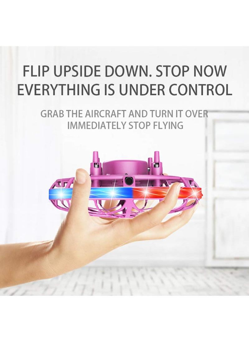 Ufo Intelligent Sensing Flying Saucer With Colorful Lights Children'S Toy Hand Controlled Induction Levitation Rechargeable Flying Toy For Birthday Gift