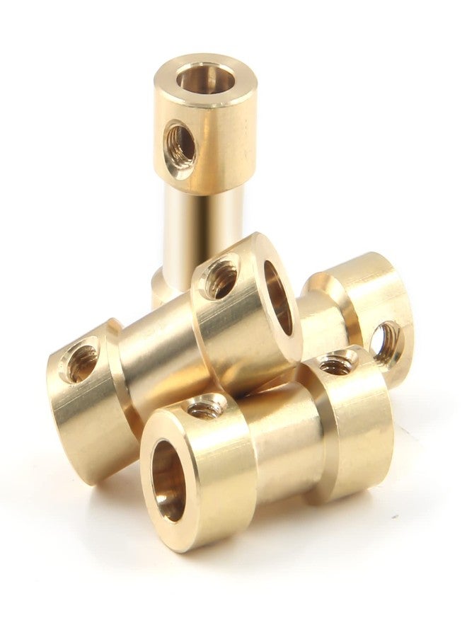Cionyce 4 PCS Flexible Shaft Coupler 2-3mm Motor Transmission Brass Couplers for RC Airplane,Boat,Robot with Screws - Image 5