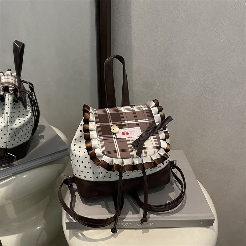 Large Capacity Cute Bow School Backpack for Women - Image 2