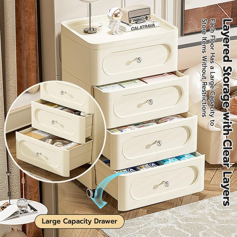 uliance uliance Organizer for ClothesModular Kitchen Storage RackWardrobe for ClothShelf for Books and ToysSpace Saving Closet for BedroomLiving RoomStackable Cabinet  - Image 5