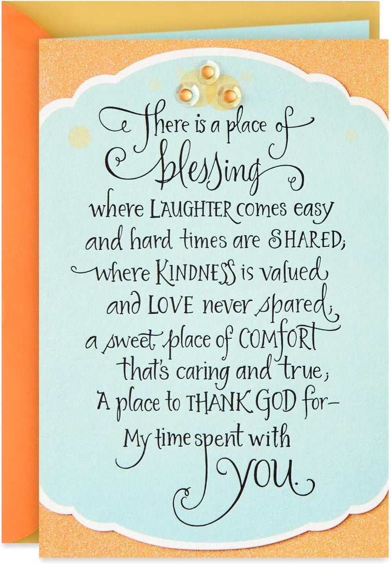 Hallmark DaySpring Religious Birthday Card - Blessings On Your Birthday - Image 1