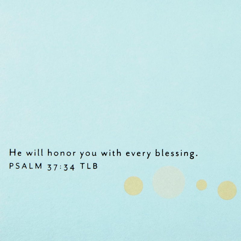 Hallmark DaySpring Religious Birthday Card - Blessings On Your Birthday - Image 4
