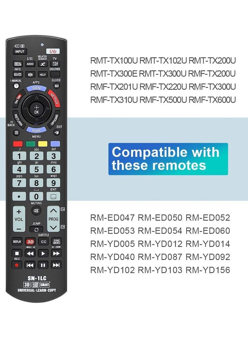 Universal Remote Control SN-1L Compatible Replacement for Sony TV/3D/ LCD/LED/Smart/BRAVIA/Learn/You Tube/Netflix - Image 4