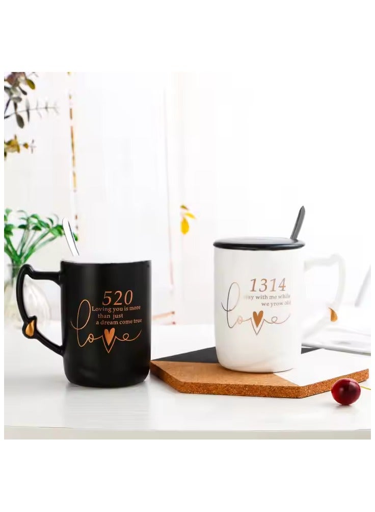 Thermal porcelain mug - multi-colored