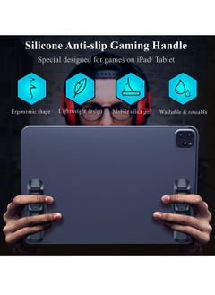 KASTWAVE Gaming Handle for iPad - Multi-Finger Operation Silicone Gamepad Grip, Tablet Game Controller for PUBG, Knives Out, Rules of Survival  - Image 2