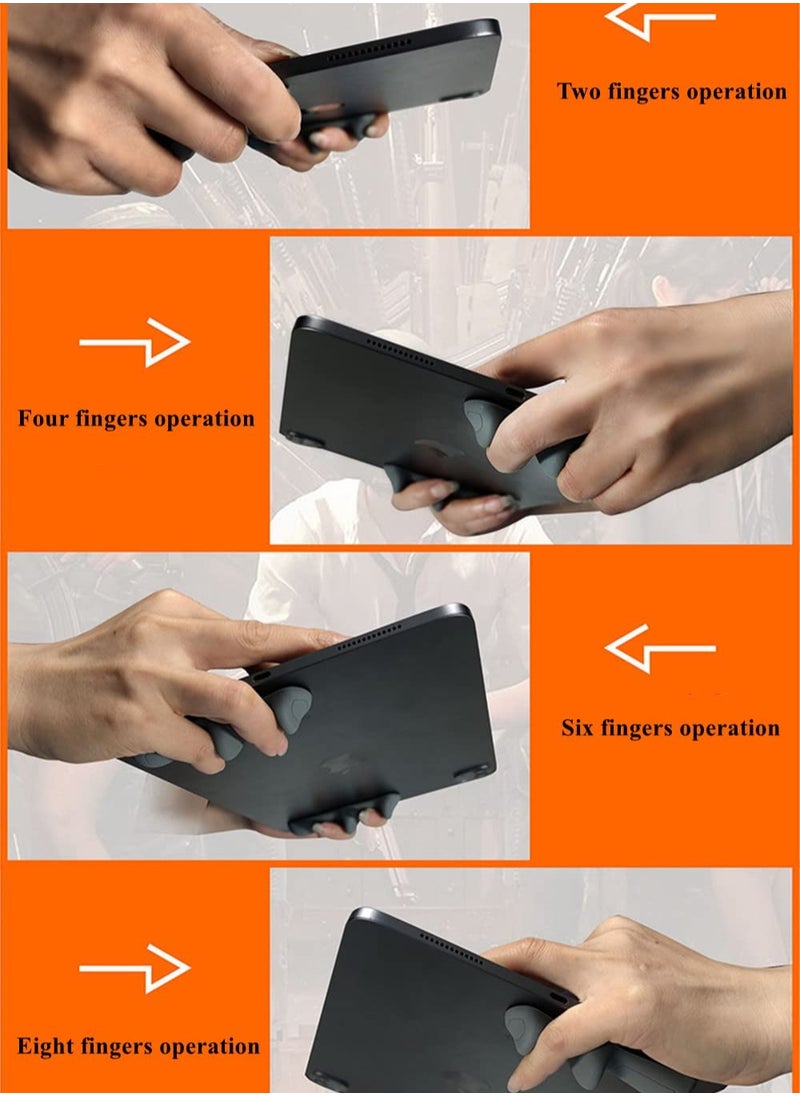 KASTWAVE - Gaming Handle for iPad - Multi-Finger Operation Silicone Gamepad Grip, Tablet Game Controller for PUBG, Knives Out, Rules of Survival - Image 1