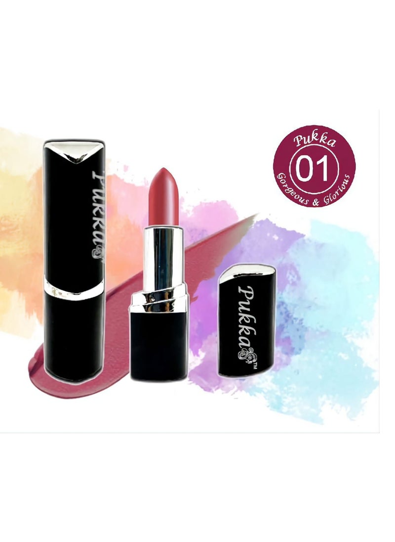 Pukka Intense Matte Lipstick-01  - Image 1
