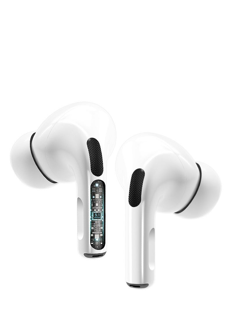 BWOO Bwoo Headphones, Hi-Fi Sound with Noise reduction Wireless Earbuds with Wireless Charging Case  - Image 3