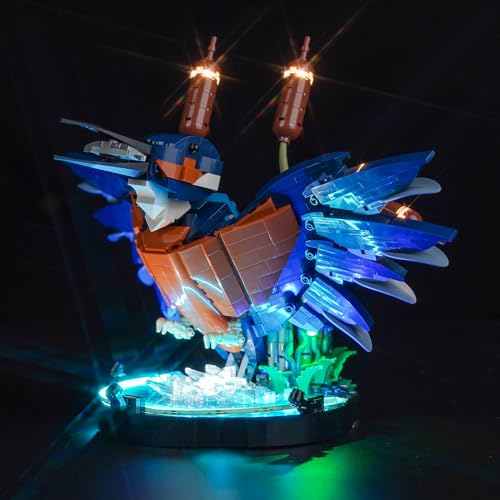 Hilighting Upgraded Led Light Kit Compatible with Lego Kingfisher Bird Building Set Lights Decoration Lego 10331 Model Not Included - Image 1