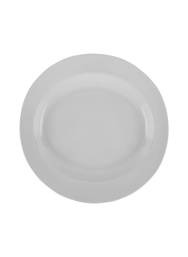 غت طبق بيضاوي كبير أبيض اللون، مقاس 18 × 13 بوصة، موديل ML-15-W - Image 2