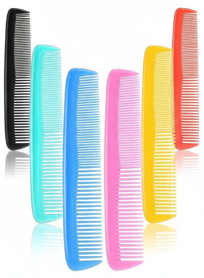 Bexter Pack of 6 Unbreakable Dual-Bristle Hair Combs, 5 Inch Assorted Colors - Strong Flexible Styling Comb Set for All Hair Types - Image 5