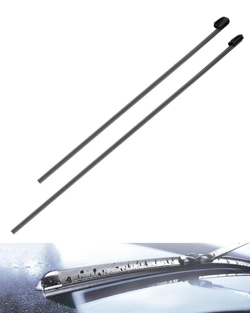 Vudajuley 2Pcs Front Windshield Wiper Blades Refill Kit Fit for Volvo XC60 B8 T8 SUV 2018-2025 Replace 31490722 - Image 1