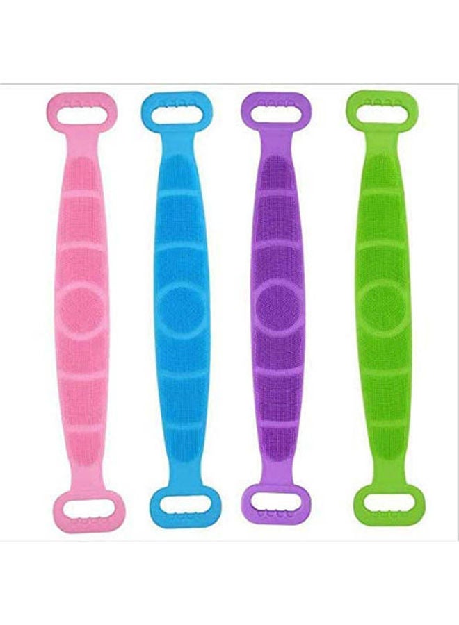 NIBEMINENT Levifico Silicone Back Scrubber For Shower Pink 23.5inch - Image 2