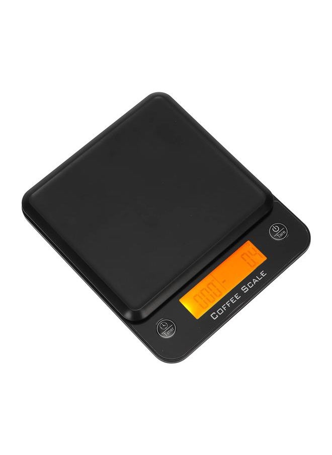 Thoraya - Coffee Scale Kitchen Electronic LCD Display Automatic Timing for Food Baking 0.1g 3kg - Image 1