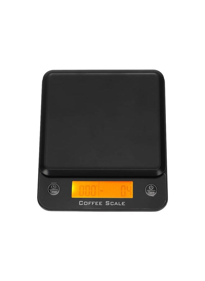 Thoraya - Coffee Scale Kitchen Electronic LCD Display Automatic Timing for Food Baking 0.1g 3kg - Image 1