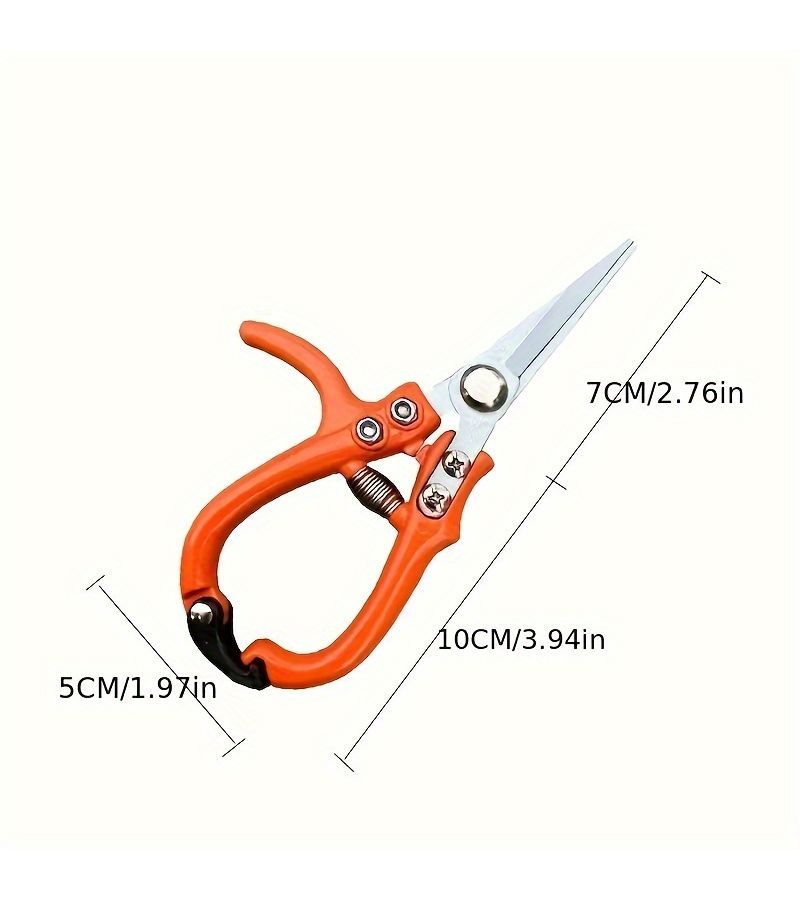 1 Piece Green Garden Pruning Scissors Household Labor Saving Flower Pruning Branch Cutting Tool - Image 3