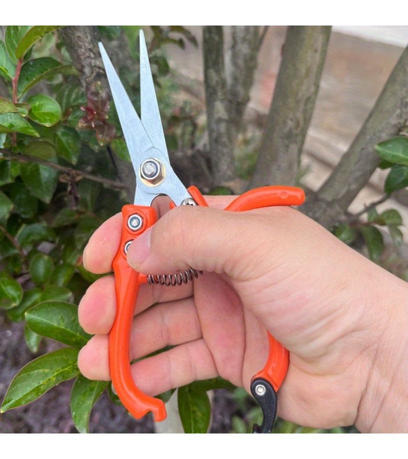 1 Piece Green Garden Pruning Scissors Household Labor Saving Flower Pruning Branch Cutting Tool - Image 4