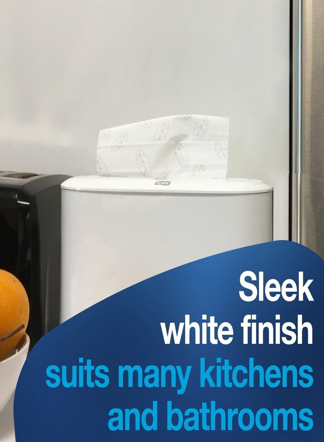 Tork Xpress Countertop Multifold Hand Towel Dispenser, White, H2/H23, One-at-a-Time dispensing, Elevation Design - 302020 - Image 5