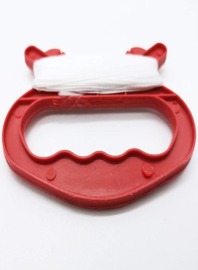 Xinlinke Pack of 10 Mini Small Kite Reel Winder Grip Line Board Red with 30m String for Beginner Fly Tiny Kites - Image 5