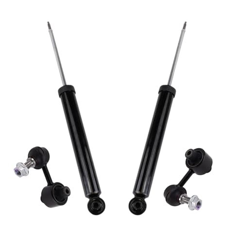 TRQ Rear Suspension Kit Shock Absorber Sway Bar Stabilizer Link Compatible with 2017-2020 Hyundai Elantra - Image 1