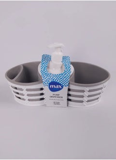 max plast Max Plast Double Basin Soap Pump Made of High Quality Plastic, Multi Color  - Image 1