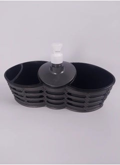 max plast Max Plast Double Basin Soap Pump Made of High Quality Plastic, Multi Color  - Image 2