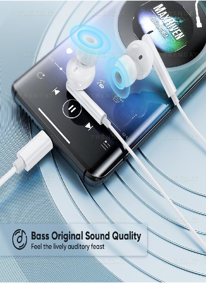 Vidvie - In-Ear Headphone With Type C port Model (HS664) High Quality Stereo Sound and Excellent Microphone - Image 1