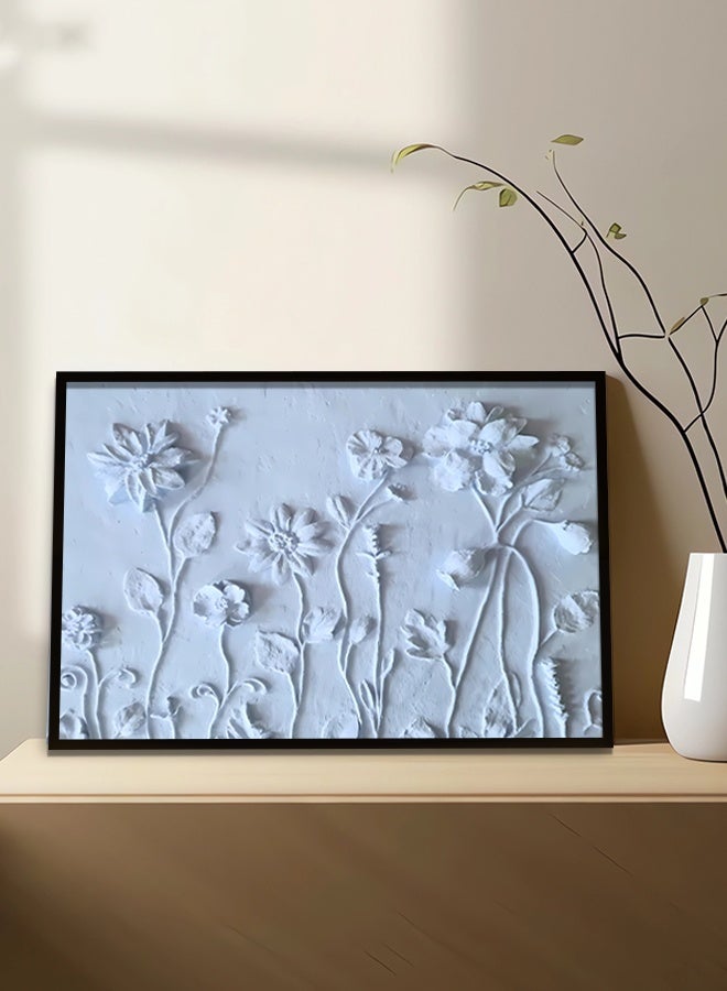4gdran Canvas Wall Art For Wall Decoration Abstract Design With A Hollow Frame Size 120x80cm One Piece  - Image 2