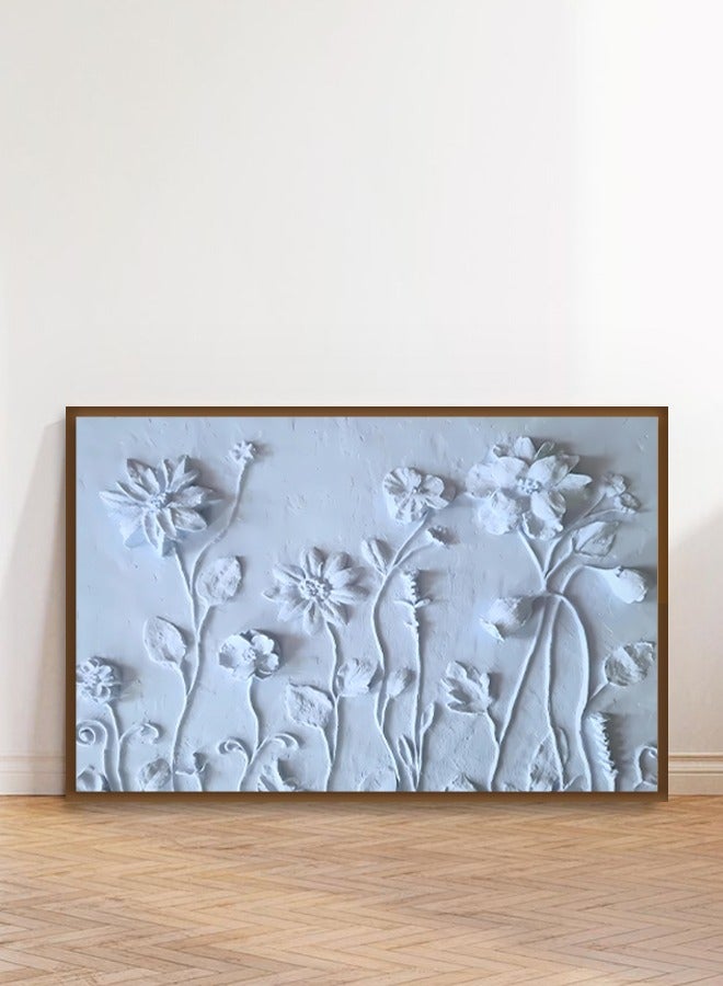 4gdran Canvas Wall Art For Wall Decoration Abstract Design With A Hollow Frame Size 120x80cm One Piece  - Image 4