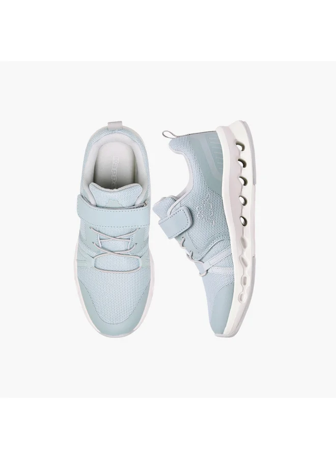 كابا Girls' Logo Detail Sports Shoes with Hook and Loop Closure